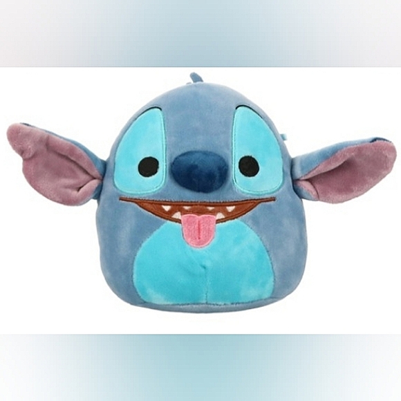 Squishmallows Stitch Tongue Out Disney 2023 Summer Stuffed Plush Toy Kellytoy 8